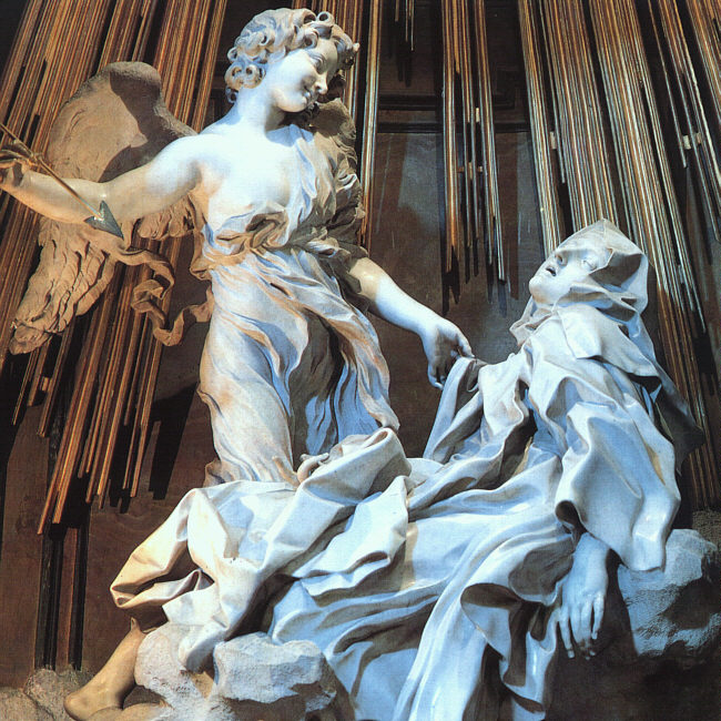Estasi di S. Teresa: Roma-Santa Maria della Vittoria, Cappella Cornaro.